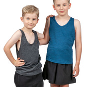 Kids' Challenger 100% polyester singlet - MyMerch